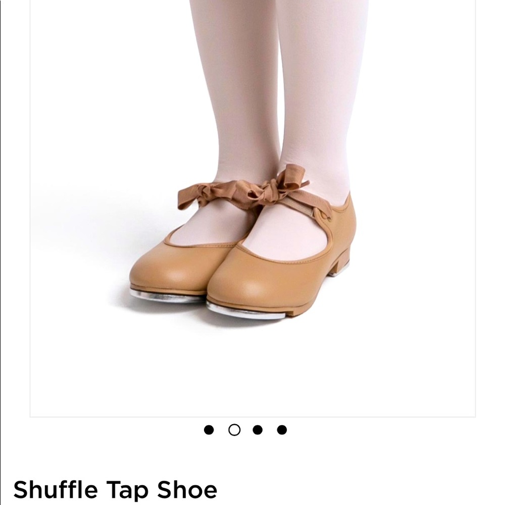 Capezio tap shoes in Caramel, Size 7 in Women’s.